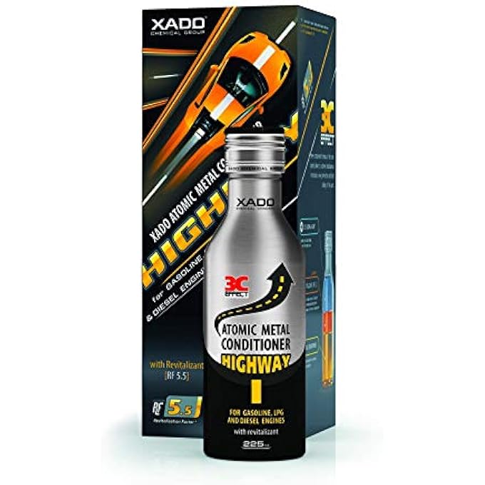 Xado HIGHWAY ATOMIC METAL CONDITIONER (BOTTLE, 225 ML) - Image 1